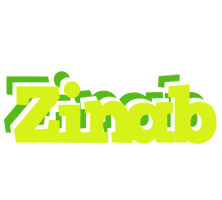 Zinab citrus logo