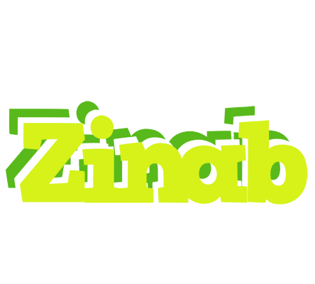 Zinab citrus logo
