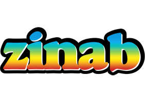 Zinab color logo