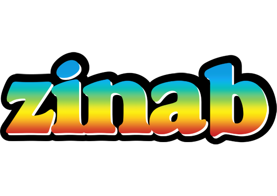 Zinab color logo