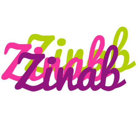 Zinab flowers logo