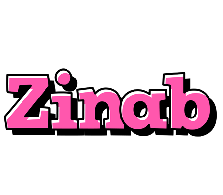 Zinab girlish logo