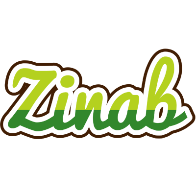 Zinab golfing logo
