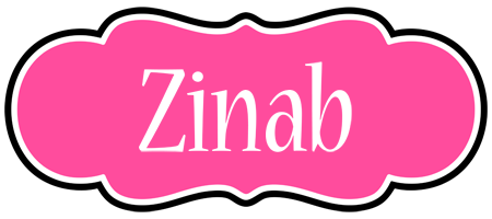 Zinab invitation logo