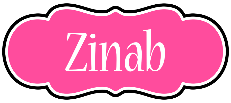 Zinab invitation logo