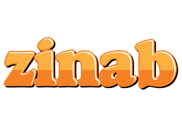 Zinab orange logo