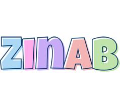 Zinab pastel logo