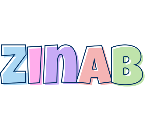 Zinab pastel logo
