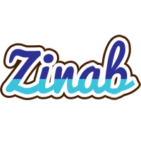 Zinab raining logo