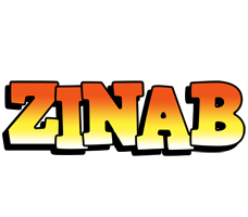 Zinab sunset logo