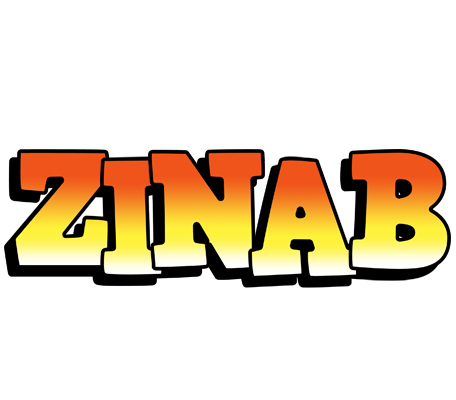 Zinab sunset logo