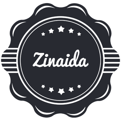 Zinaida badge logo