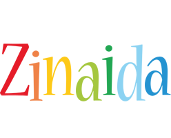 Zinaida birthday logo