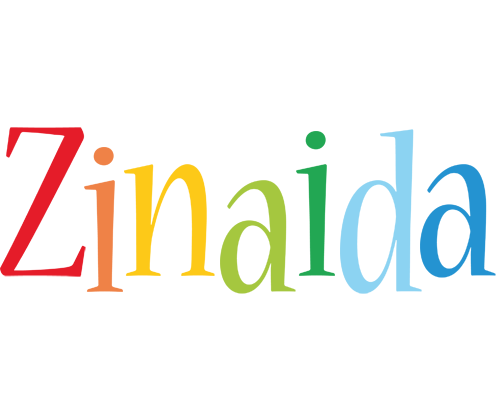 Zinaida birthday logo