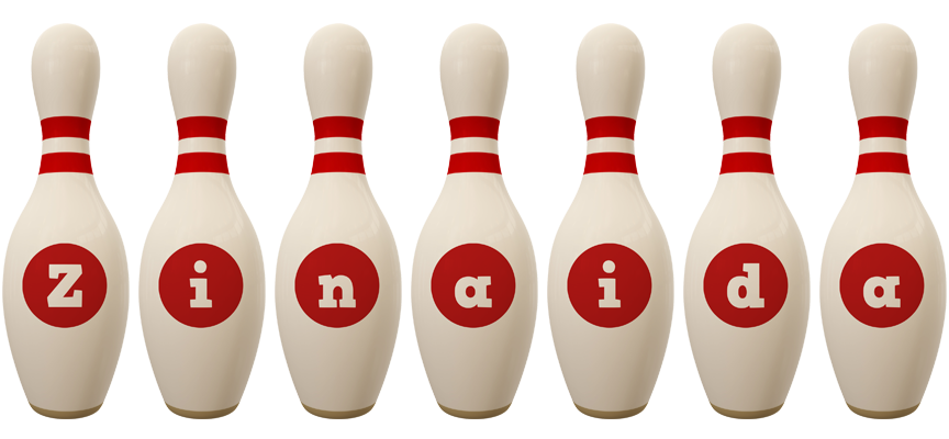 Zinaida bowling-pin logo