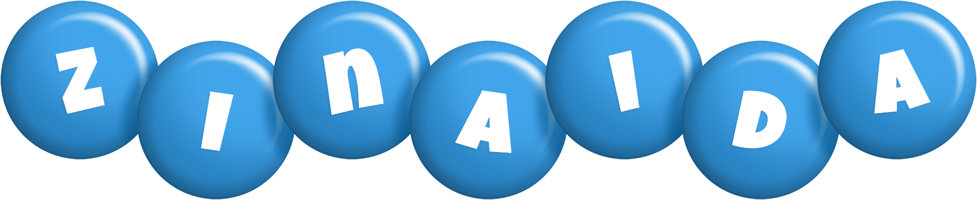 Zinaida candy-blue logo