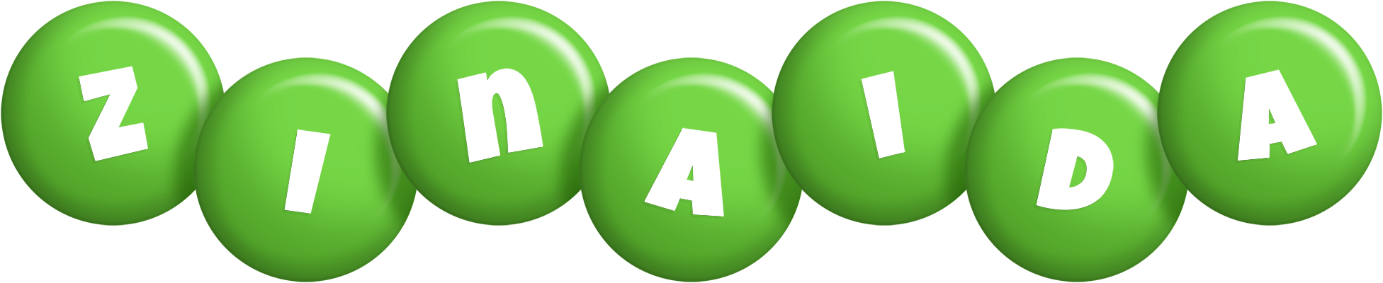 Zinaida candy-green logo