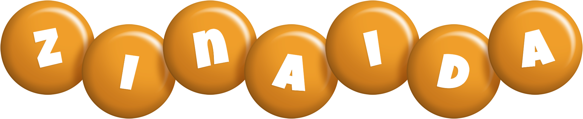 Zinaida candy-orange logo