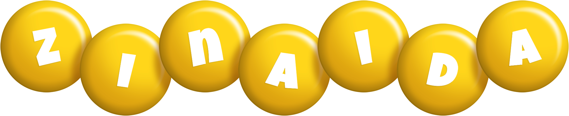 Zinaida candy-yellow logo