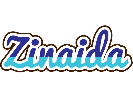Zinaida raining logo