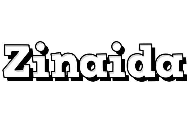 Zinaida snowing logo