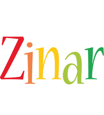 Zinar birthday logo