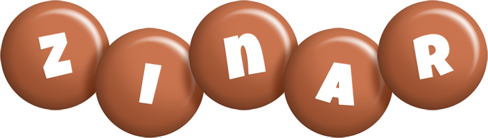 Zinar candy-brown logo