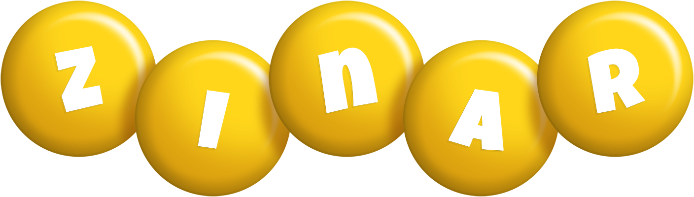 Zinar candy-yellow logo