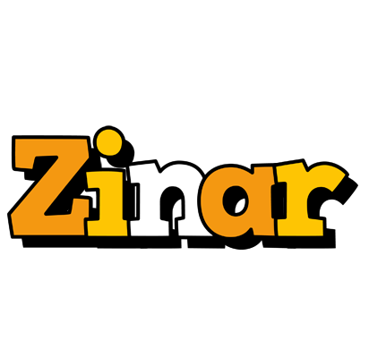 Zinar cartoon logo