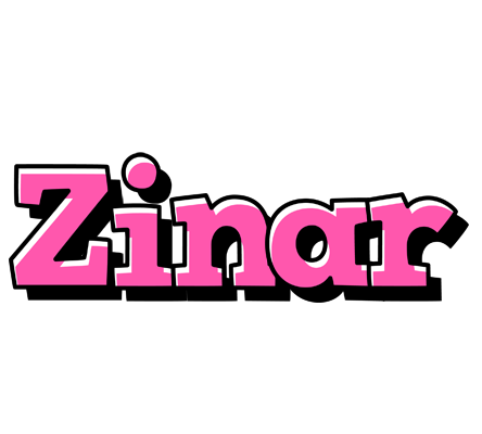 Zinar girlish logo