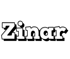 Zinar snowing logo