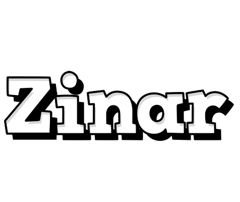 Zinar snowing logo
