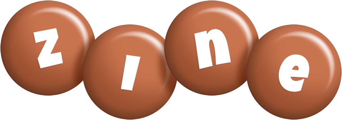 Zine candy-brown logo