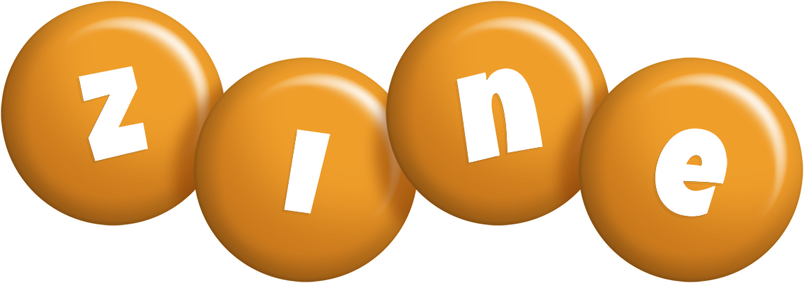 Zine candy-orange logo