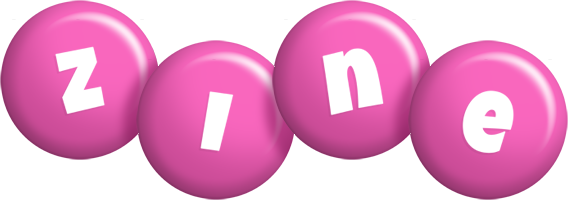 Zine candy-pink logo