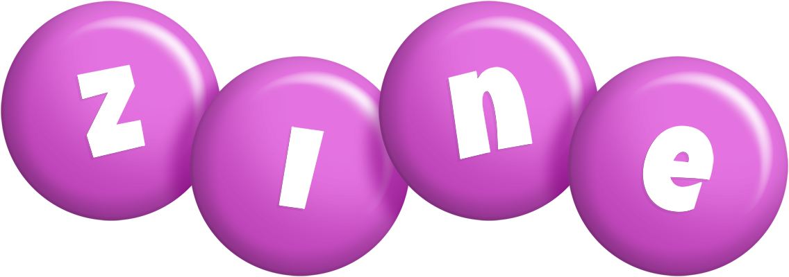 Zine candy-purple logo