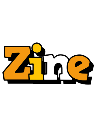 Zine cartoon logo