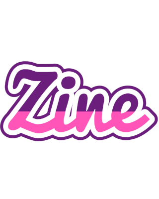 Zine cheerful logo