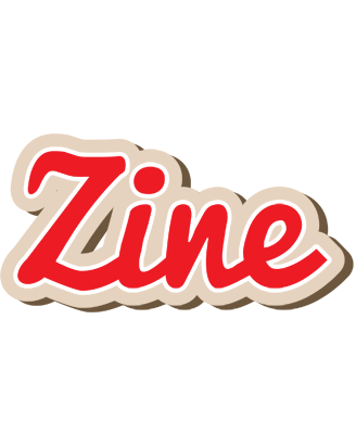 Zine chocolate logo