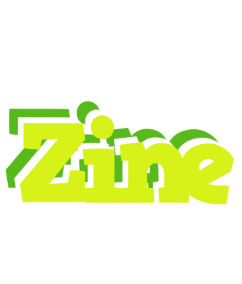 Zine citrus logo