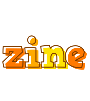 Zine desert logo