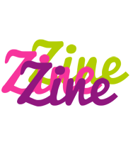 Zine flowers logo