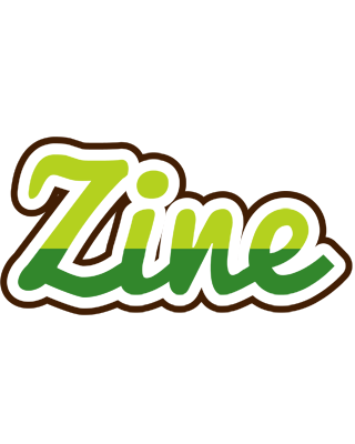 Zine golfing logo