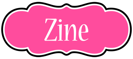 Zine invitation logo