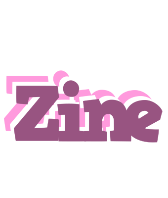 Zine relaxing logo