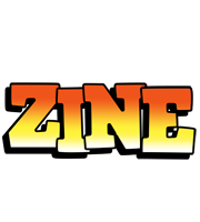 Zine sunset logo