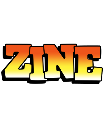 Zine sunset logo