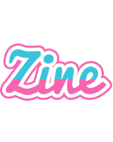 Zine woman logo