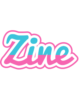 Zine woman logo