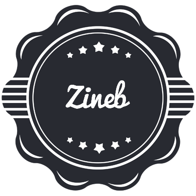 Zineb badge logo